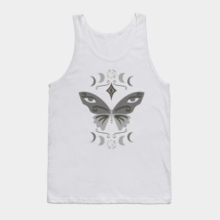 Moth and Moon Phases Tank Top